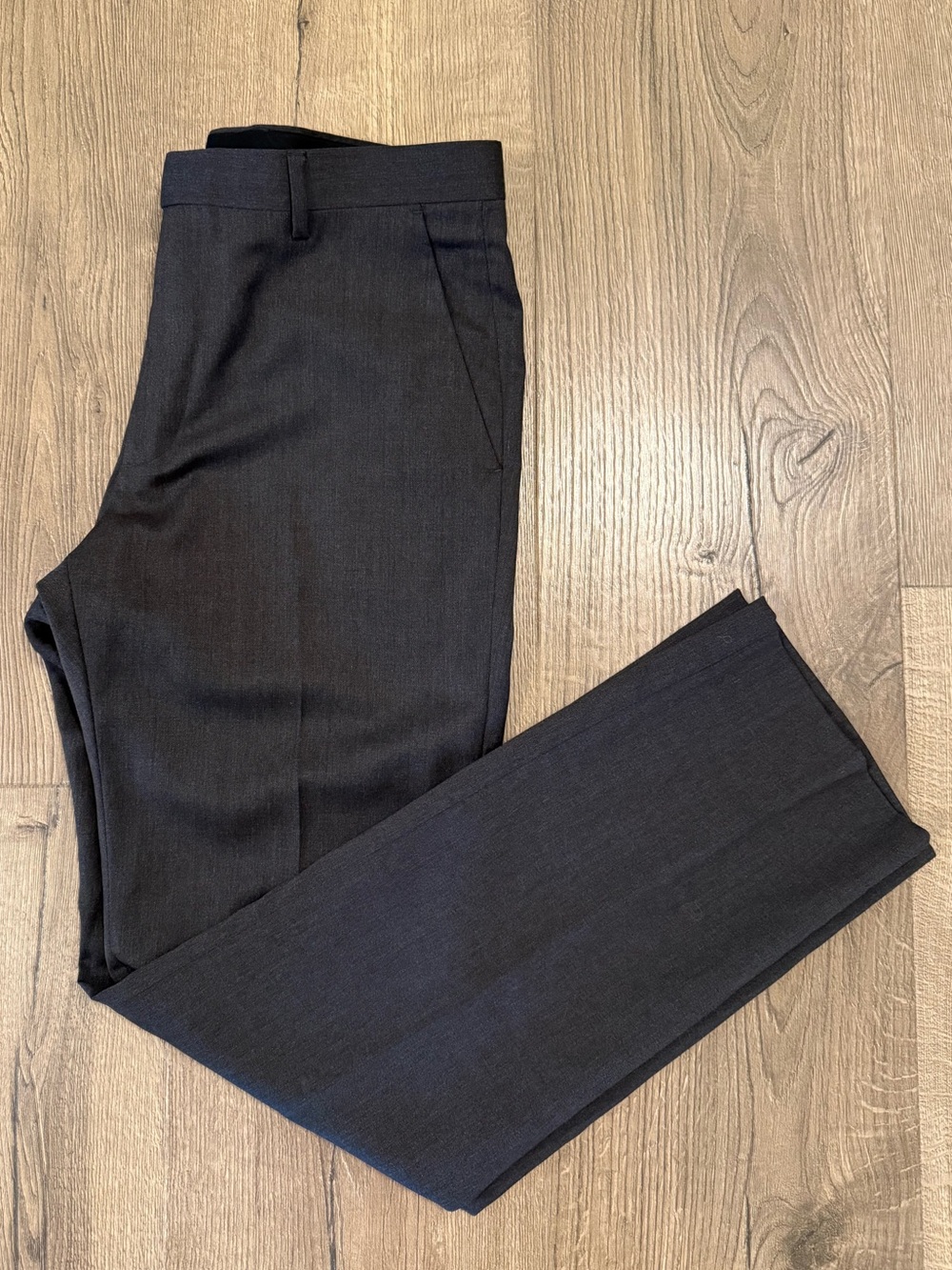 Banana Republic Charcoal Gray Tailored Slim Fit Pants